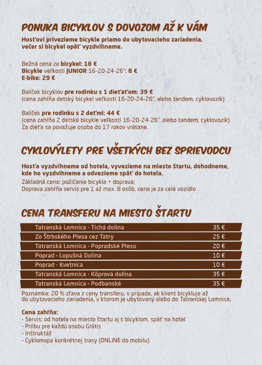 Apartman Hrebienok V Hrebienok Rezort Vysoké Tatry Εξωτερικό φωτογραφία